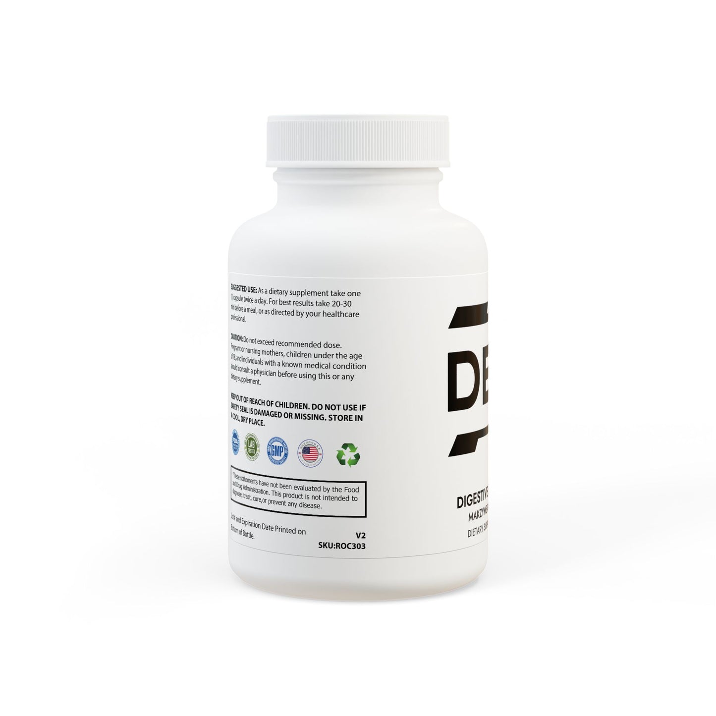 Digestive Enzyme Blend Supplement (60 Capsules)