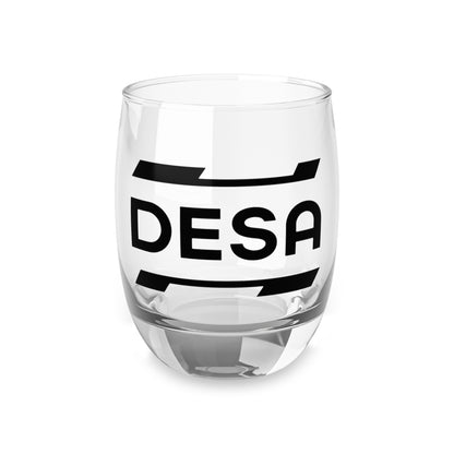 Custom DESA Whiskey Glass - Perfect for Celebrations & Gifting