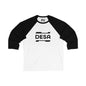 Unisex 3/4 Sleeve Baseball Tee - DESA Style Casual Wear